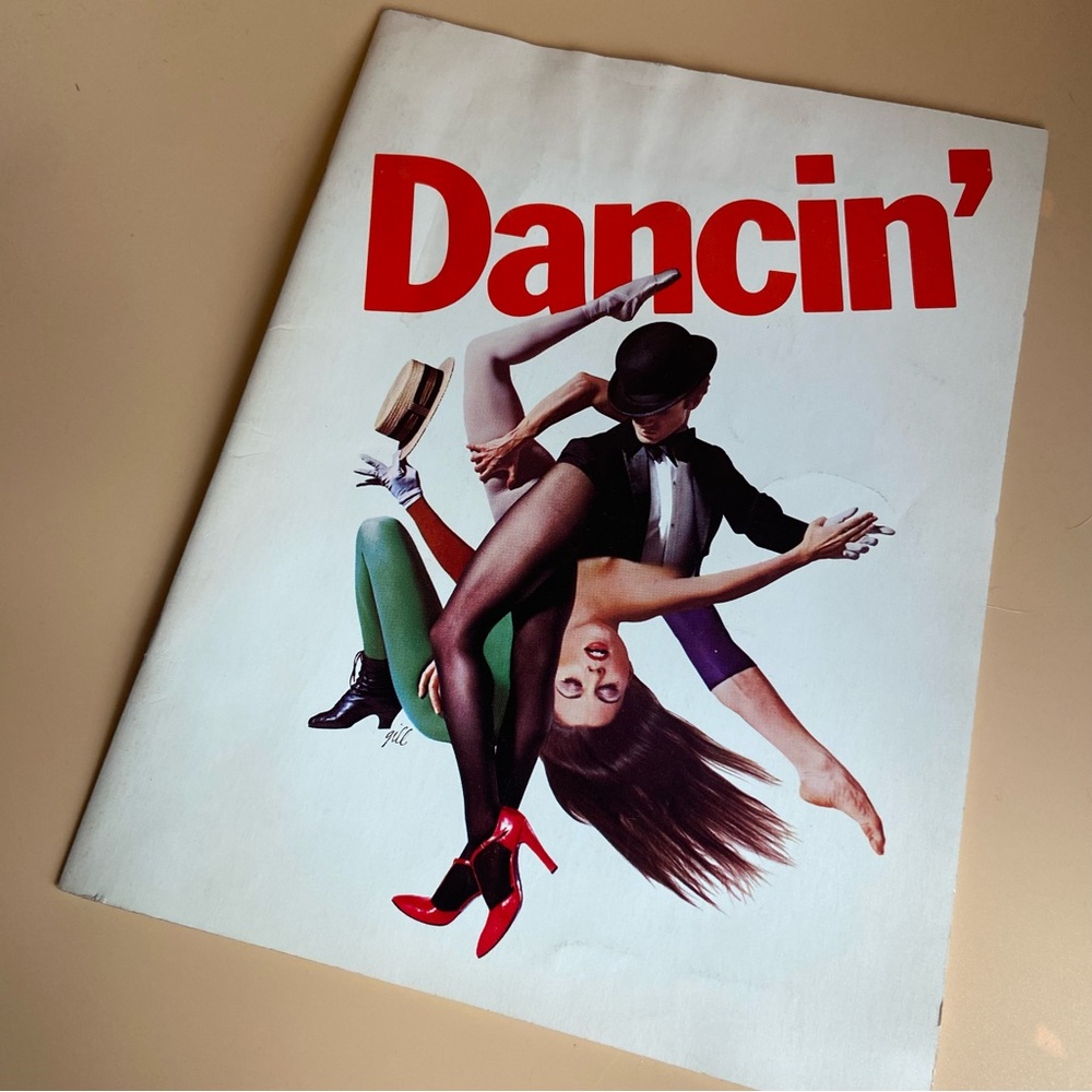 Vintage Dancin Bob Fosse Playbill Book